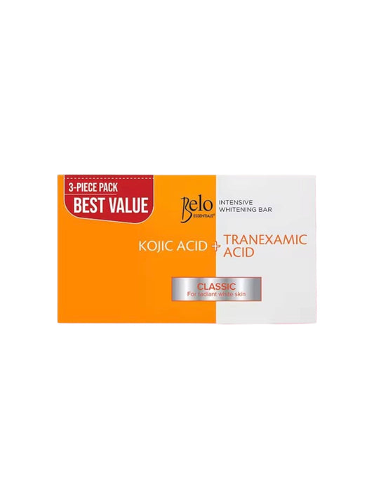 Belo Intensive Whitening Bar Kojic Acid + Tranexamic Acid 65g 3-Pc Pack