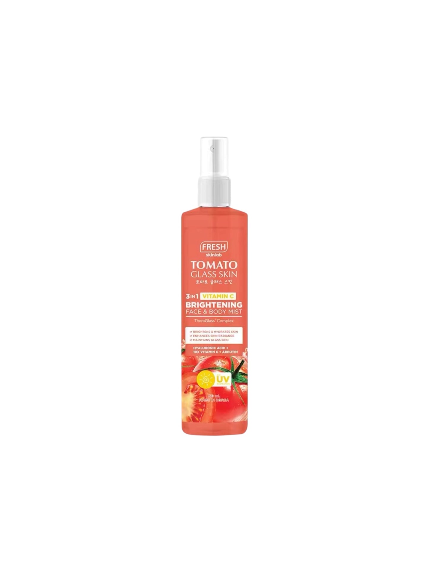 Fresh Skinlab Tomato Glass Skin 3in1 Brightening Face and Body Mist 150ml