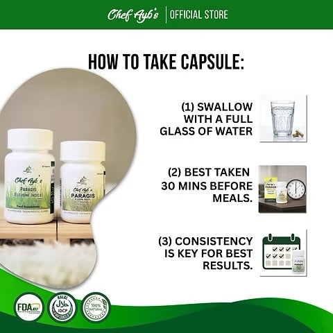 Chef Ayb's Paragis Capsules - 60 Capsules
