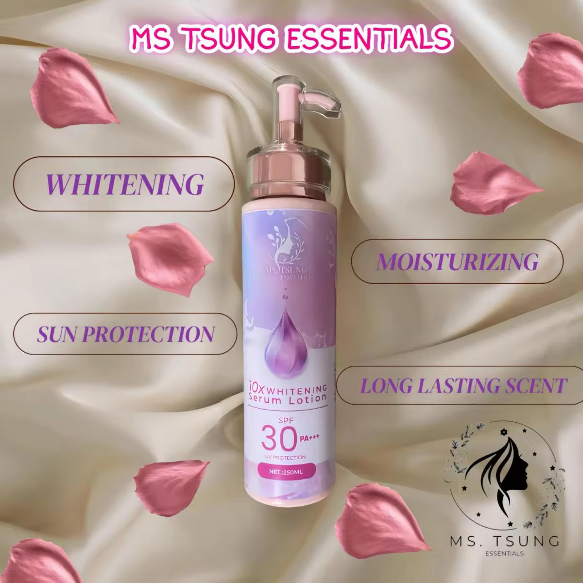 Ms. Tsung Essentials 10x Whitening Serum Lotion with SPF30 PA+++