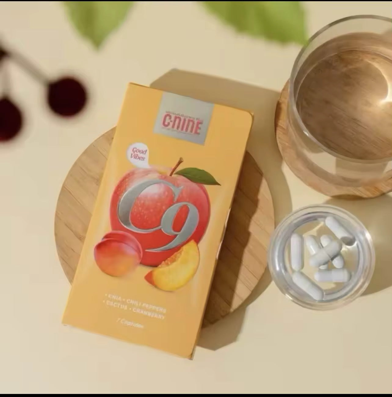 C Nine C9 Capsule with Chia,Chili Peppers, Cactus and Cranberry