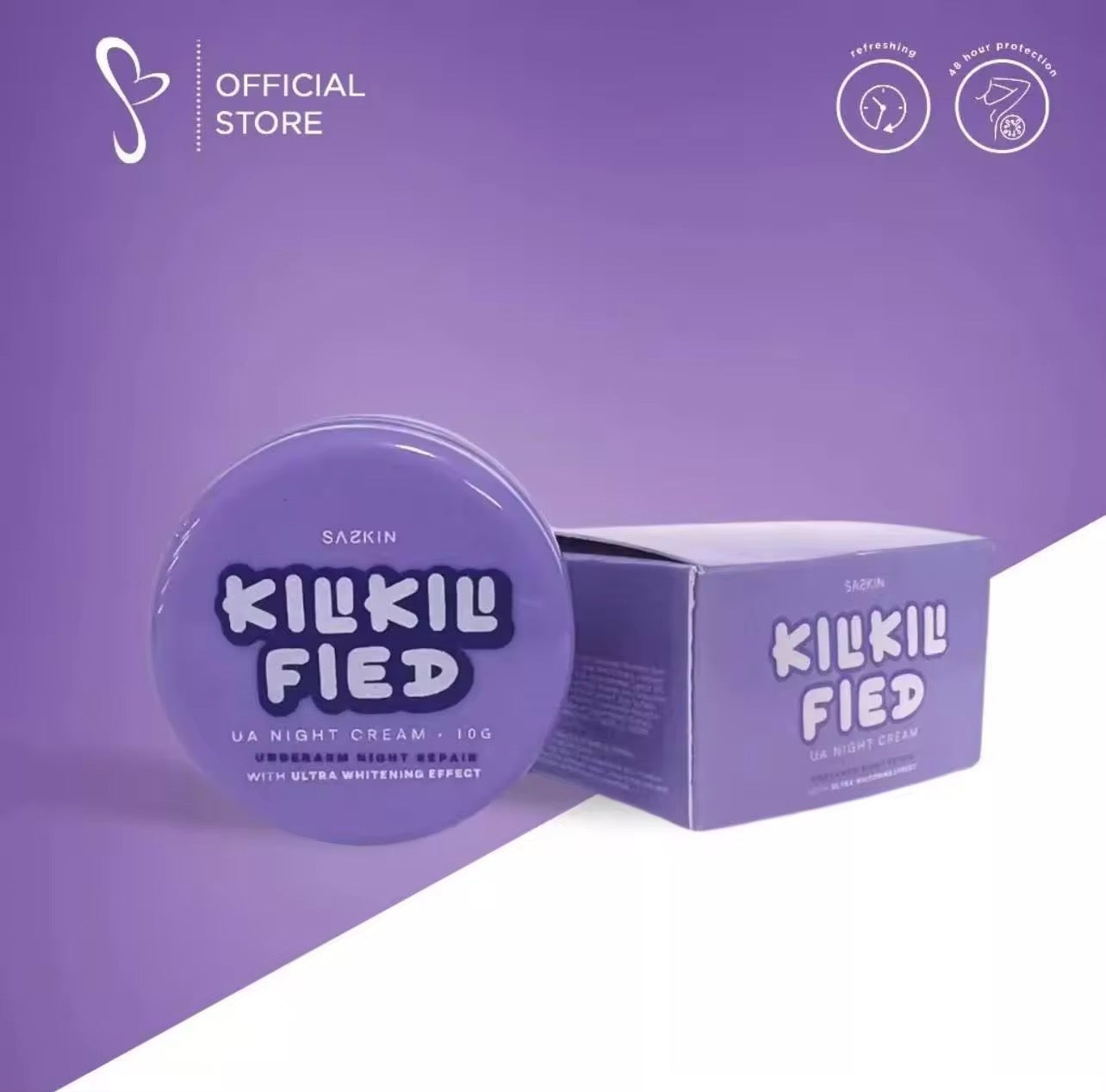 Kili Kili Fied Underarm Night Cream 10g