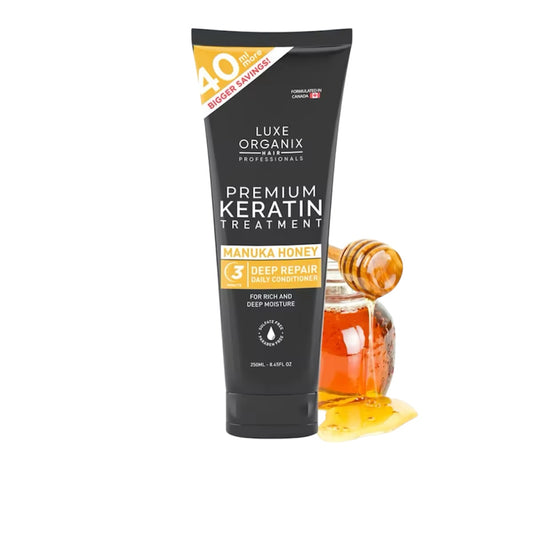 Luxe Organix Premium Keratin Treatment Manuka Honey Deep Repair Conditioner 250ml