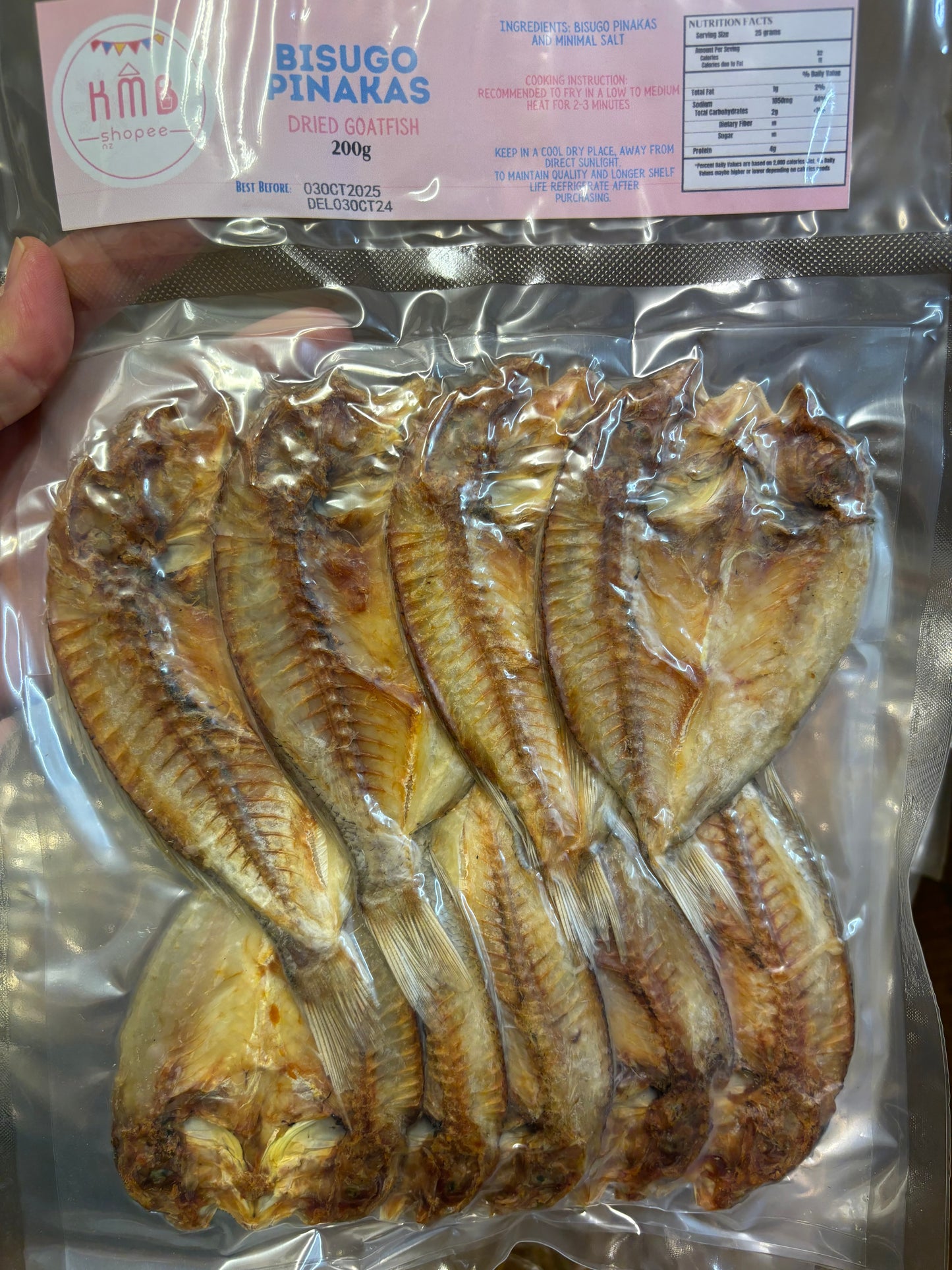 Bisugo Pinakas (Dried Goatfish) 200g