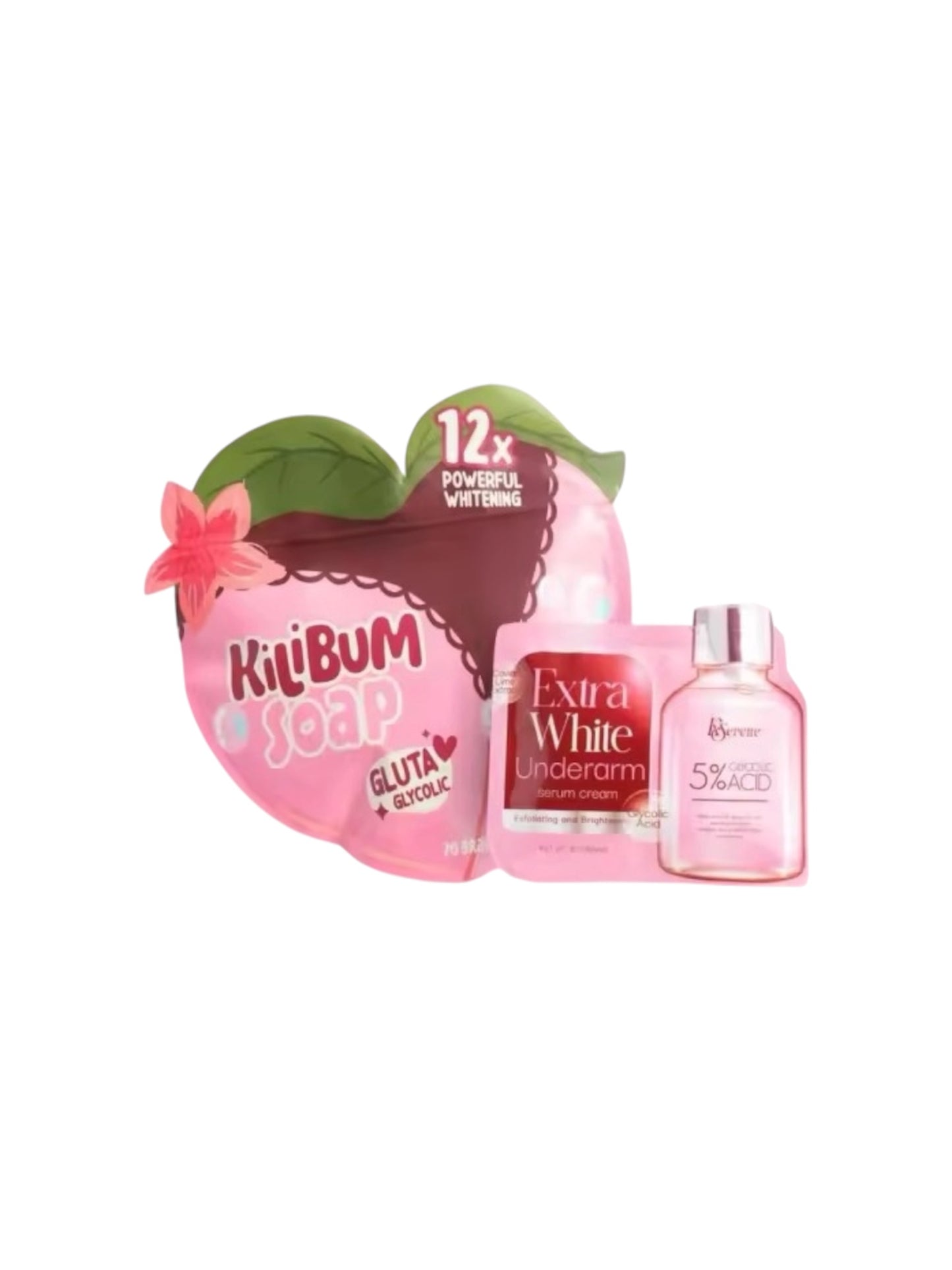 K Serene Kilibum soap and K serene underarm serum cream Combo