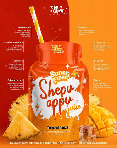 You Glow Babe Shepu Appu Juice Tropical Punch