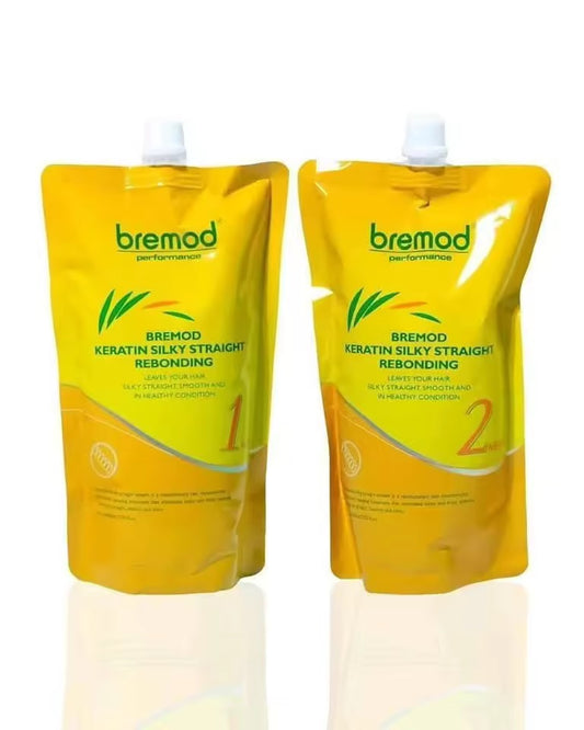 Bremod Keratin Silky Straight Rebonding Set 1&2