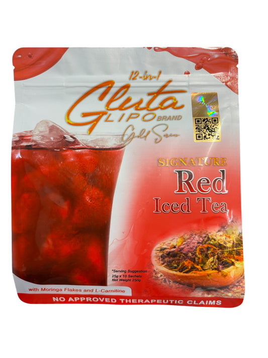 Gluta Lipo Red Iced Tea