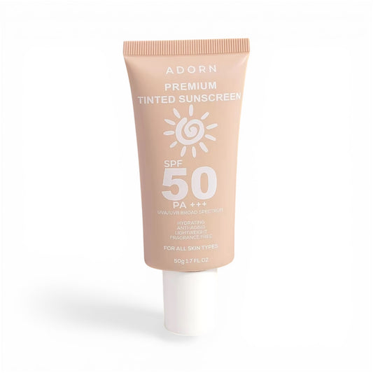 Adorn Premium Tinted Sunscreen with SPF 50 PA+++