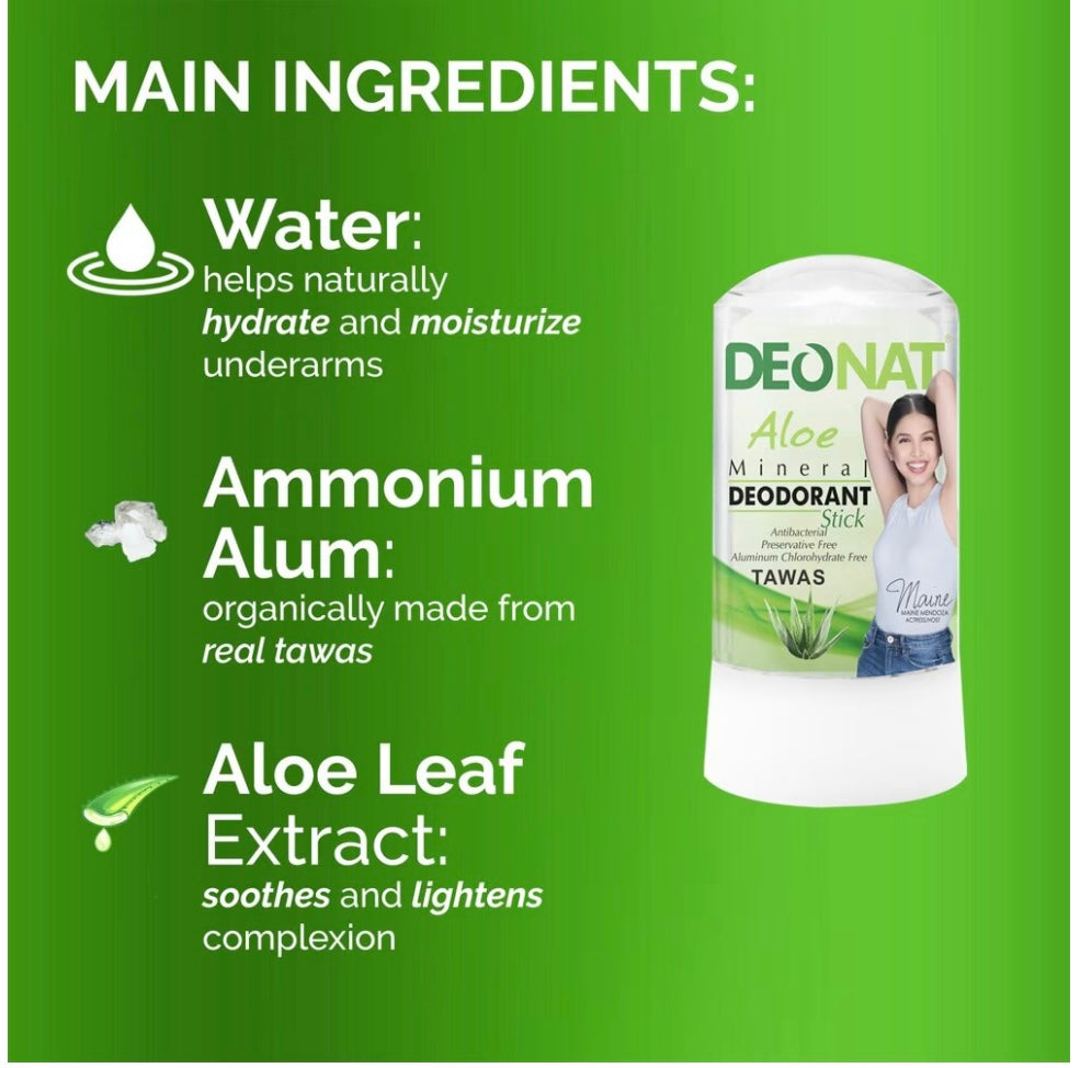 DEONAT Aloe Mineral Deodorant stick 60g