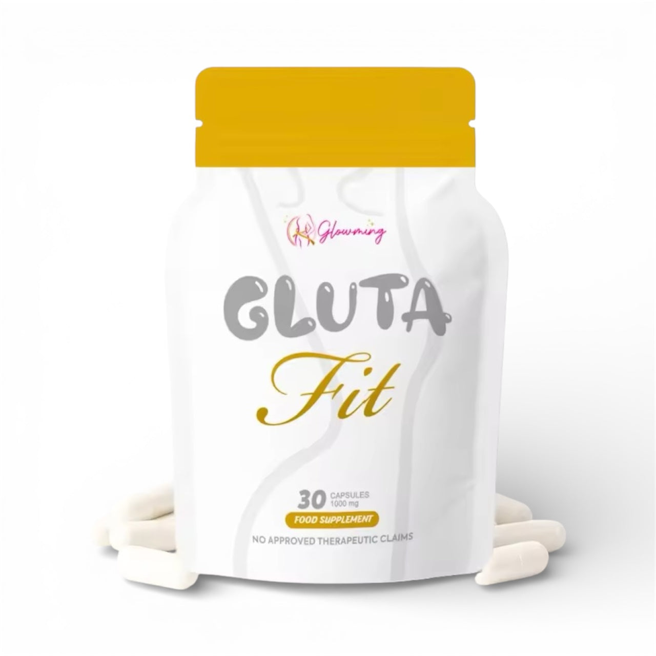 Glowming Gluta Fit Capsules Glutathione Collagen 30caps