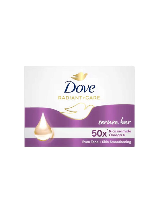 Dove Radiant + Care Serum Bar Niacinamide + Omega 6 90g