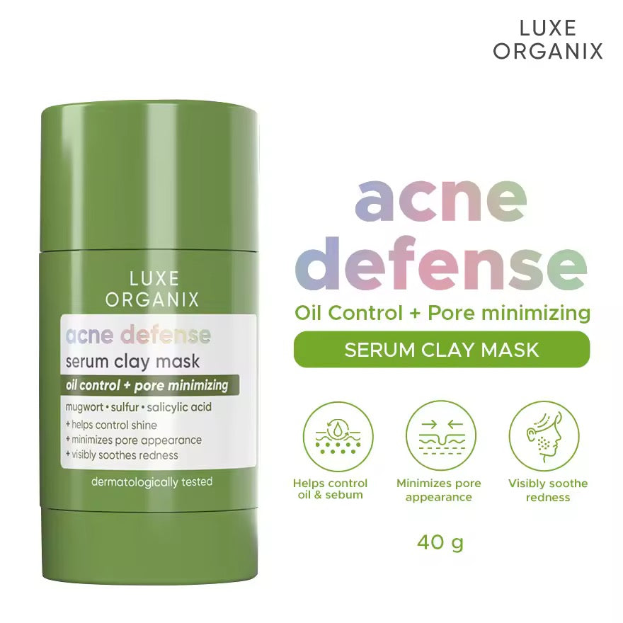 Luxe Organix Acne Defense Mugwort Clay Mask 52g