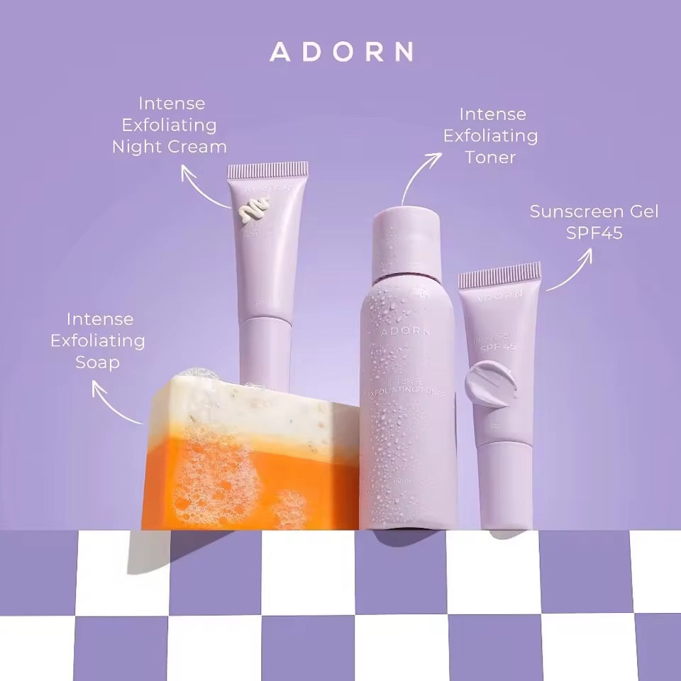 Adorn by Calmskin Radiance Potion Intense Exfoliating Set