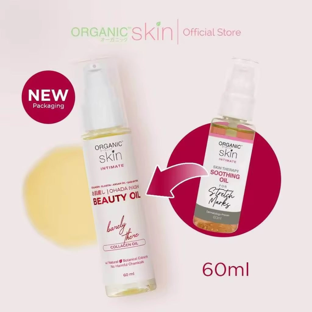 Organic Skin Japan Intimate Beauty Oil for Stretch Marks & Skin Nourishment Treatment 60ml