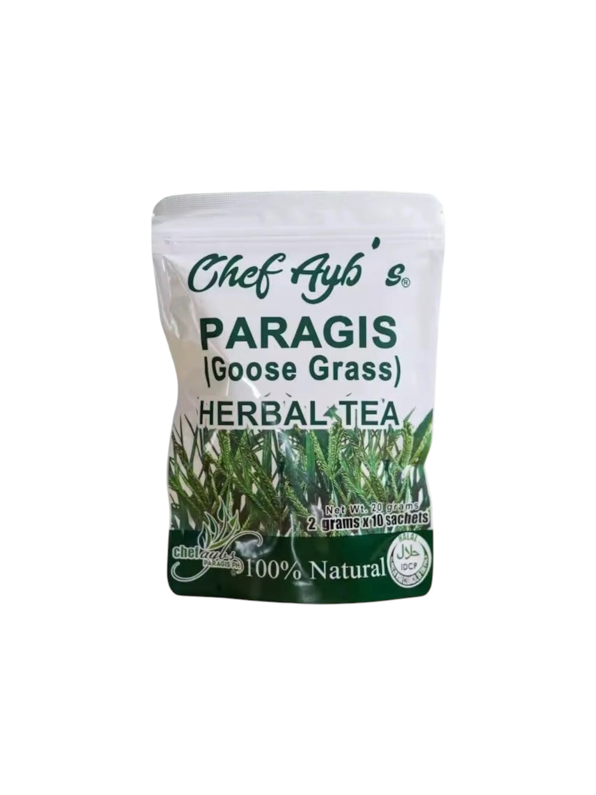 Chef Ayb's Paragis with Moringa and Guyabano Tea - 20 Tea Bags