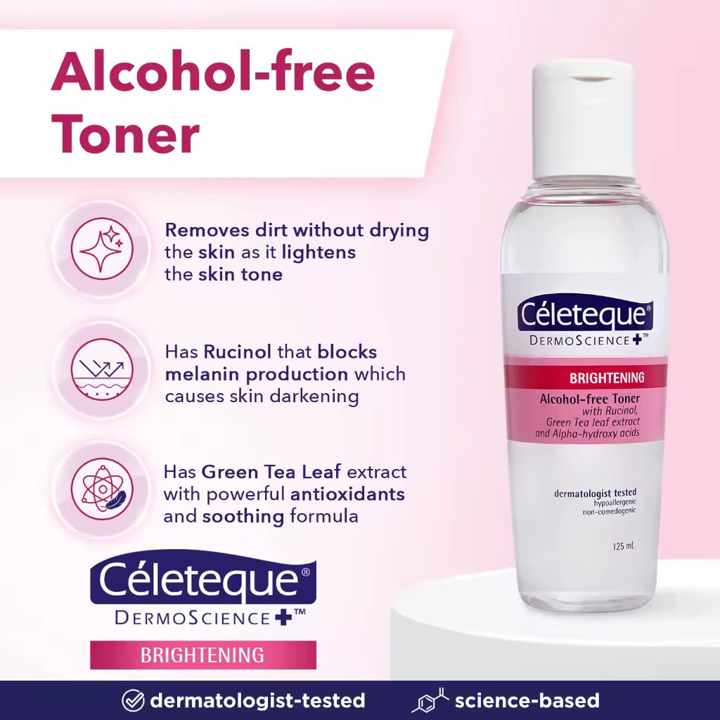 Céleteque® DermoScience™ Brightening Alcohol-free Toner 125mL