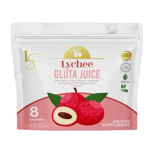Luxe Slim Lychee Gluta Juice (8 sanchets)