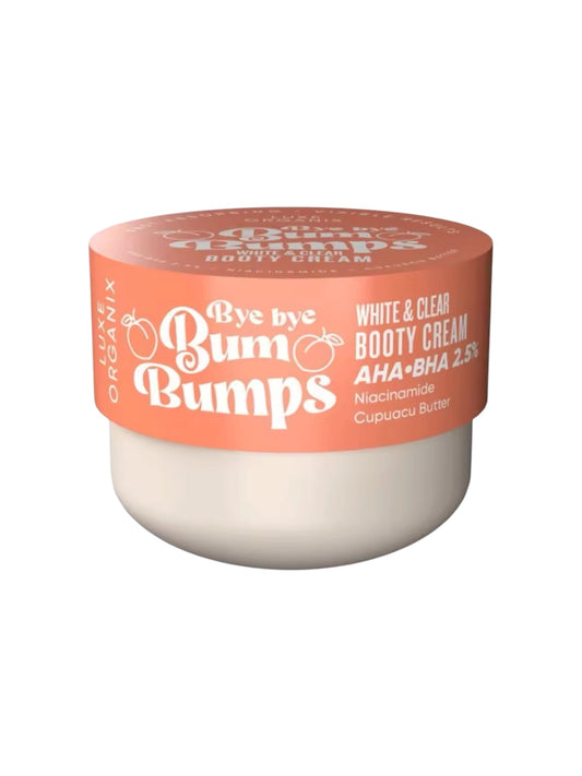 Luxe Organix Bye Bye Bumps White and Clear Booty Cream 230g