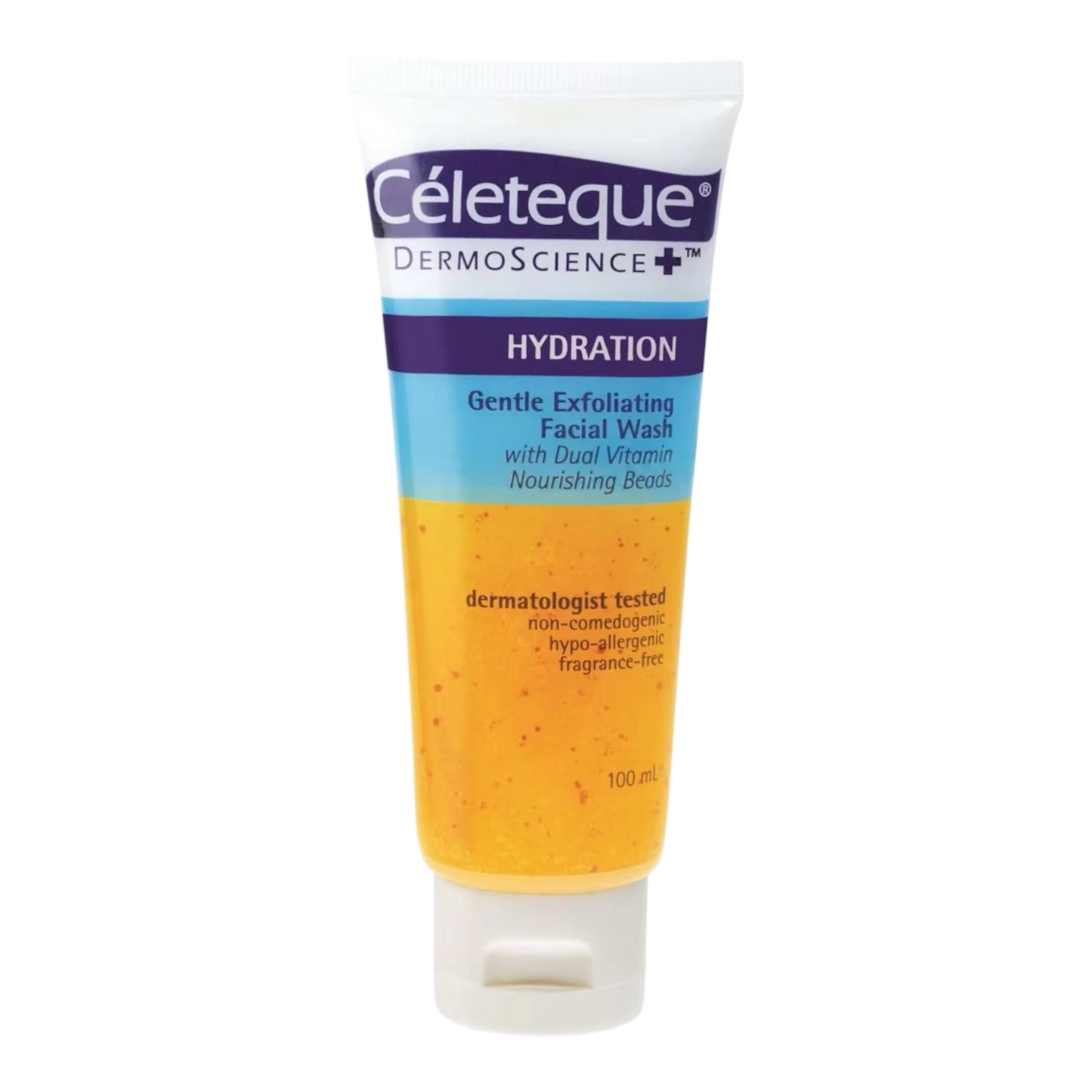 Céleteque® DermoScience™ Hydration Gentle Exfoliating Facial Wash 100ml