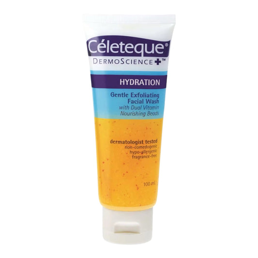 Céleteque® DermoScience™ Hydration Gentle Exfoliating Facial Wash 100ml