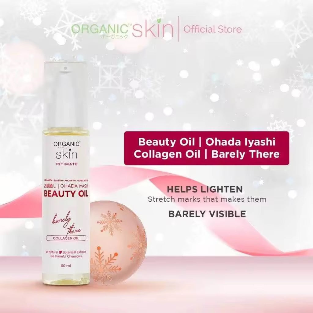 Organic Skin Japan Intimate Beauty Oil for Stretch Marks & Skin Nourishment Treatment 60ml