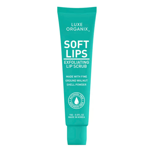 Luxe Organix Soft Lips Lip Exfoliating Scrub 15g