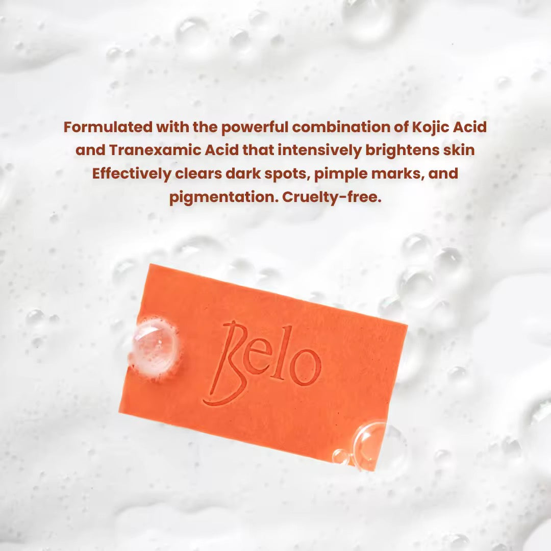 Belo Intensive Whitening Bar Kojic Acid + Tranexamic Acid 65g 3-Pc Pack