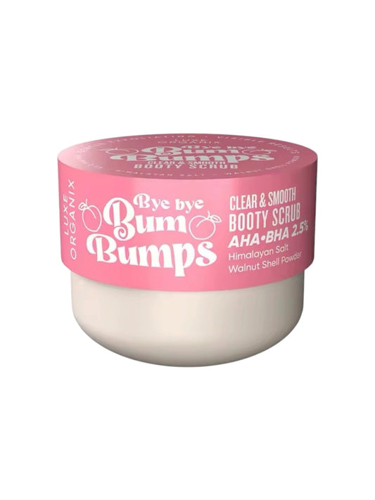 Luxe Organix Bye Bye Bumps Clear and Smooth Booty Scrub 285g