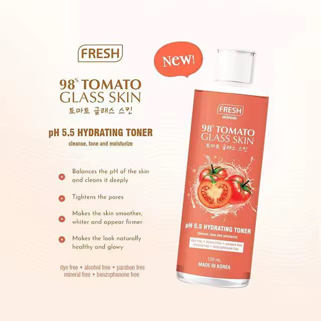 Fresh Skinlab Tomato 3in1 Vit C Brightening Toner 100ml
