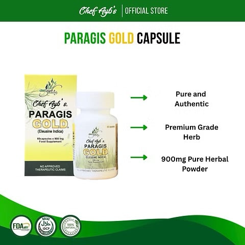 Chef Ayb's Paragis Gold Capsules - 60 Capsules
