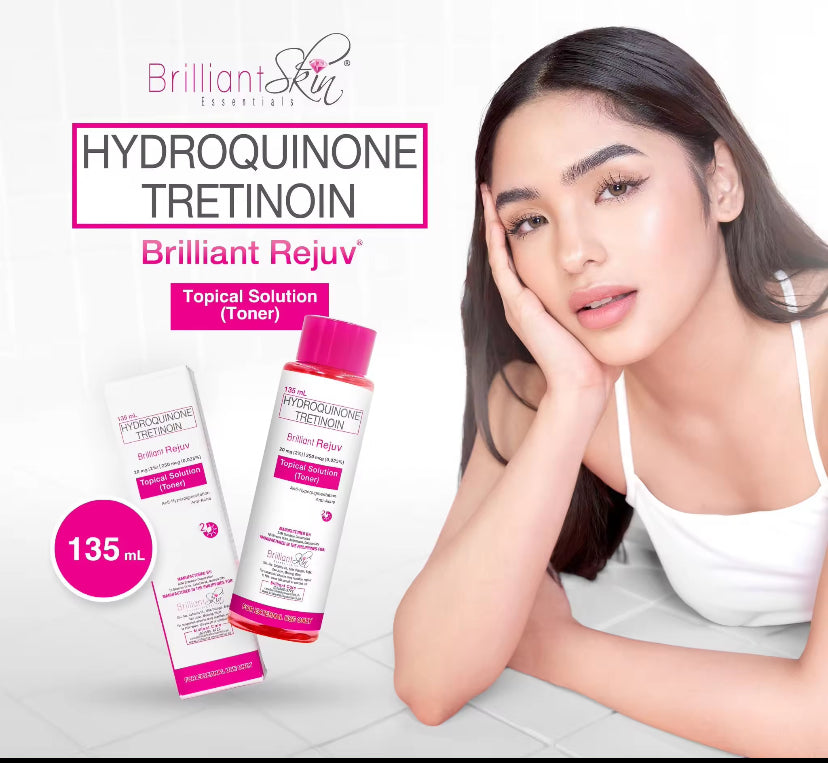 Brilliant Rejuv Hydroquinone Tretinoin Tropical Solution Toner 60 mL