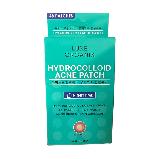 Luxe Organix Hydrocolloid Acne Patch Night Time