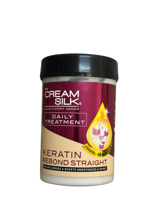 Cream Silk Daily Treatment Keratin Rebond Straight