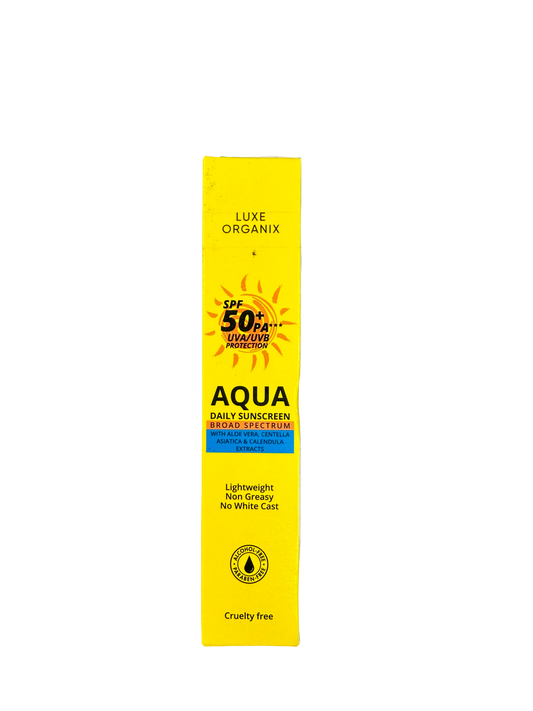 Luxe Organix Aqua Daily Sunscreen