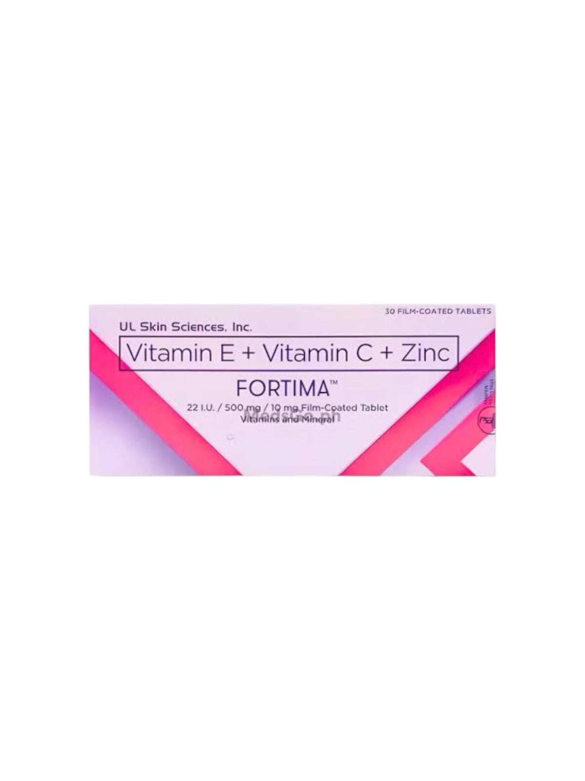 Fortima Vitamin E, C, plus Zinc 30tabs