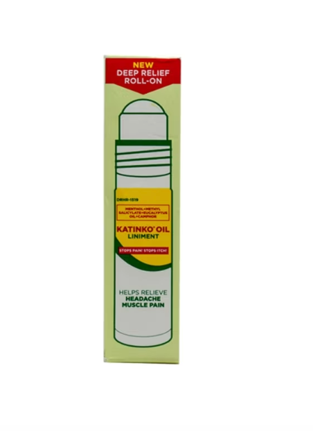 KATINKO Menthol Oil Liniment Roll on 10mL