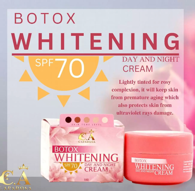 Capadosa Botox Whitening Day and Night Cream