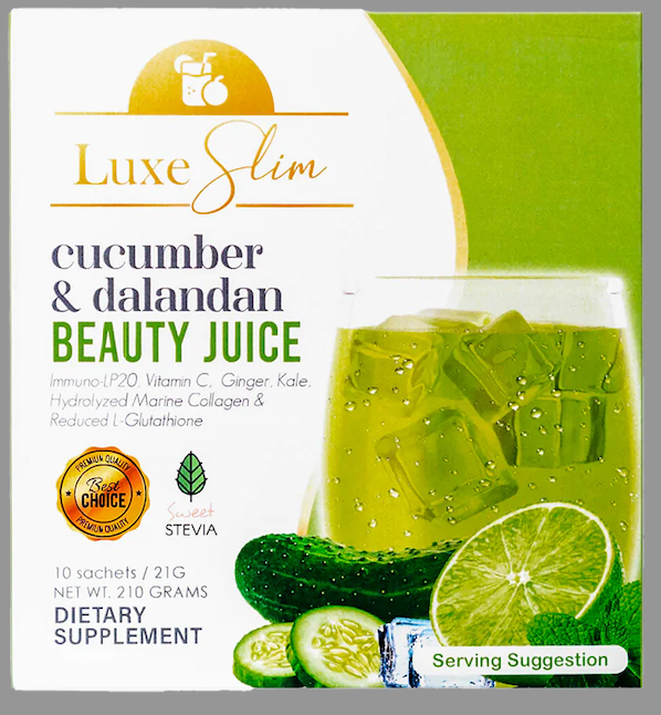 Luxe Slim Beauty Cucumber & Dalandan Beauty Juice Box