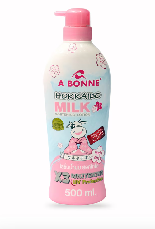 A BONNE HOKKAIDO MILK WHITENING LOTION 500ML