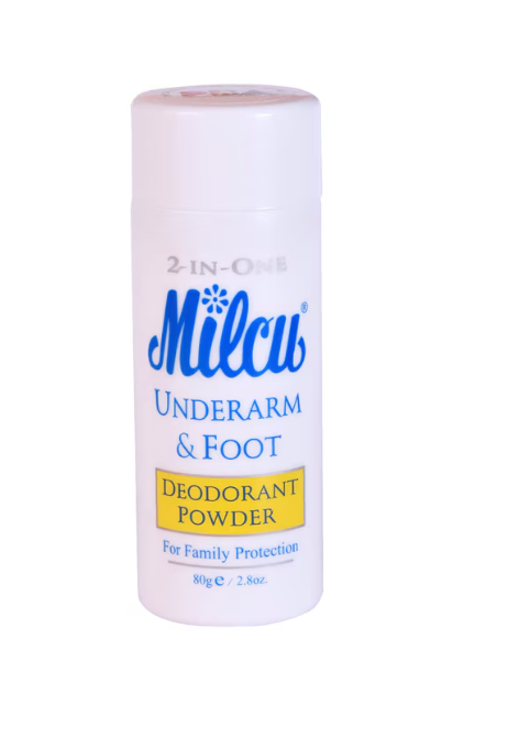 Milcu underarm & Foot Deodorant powder