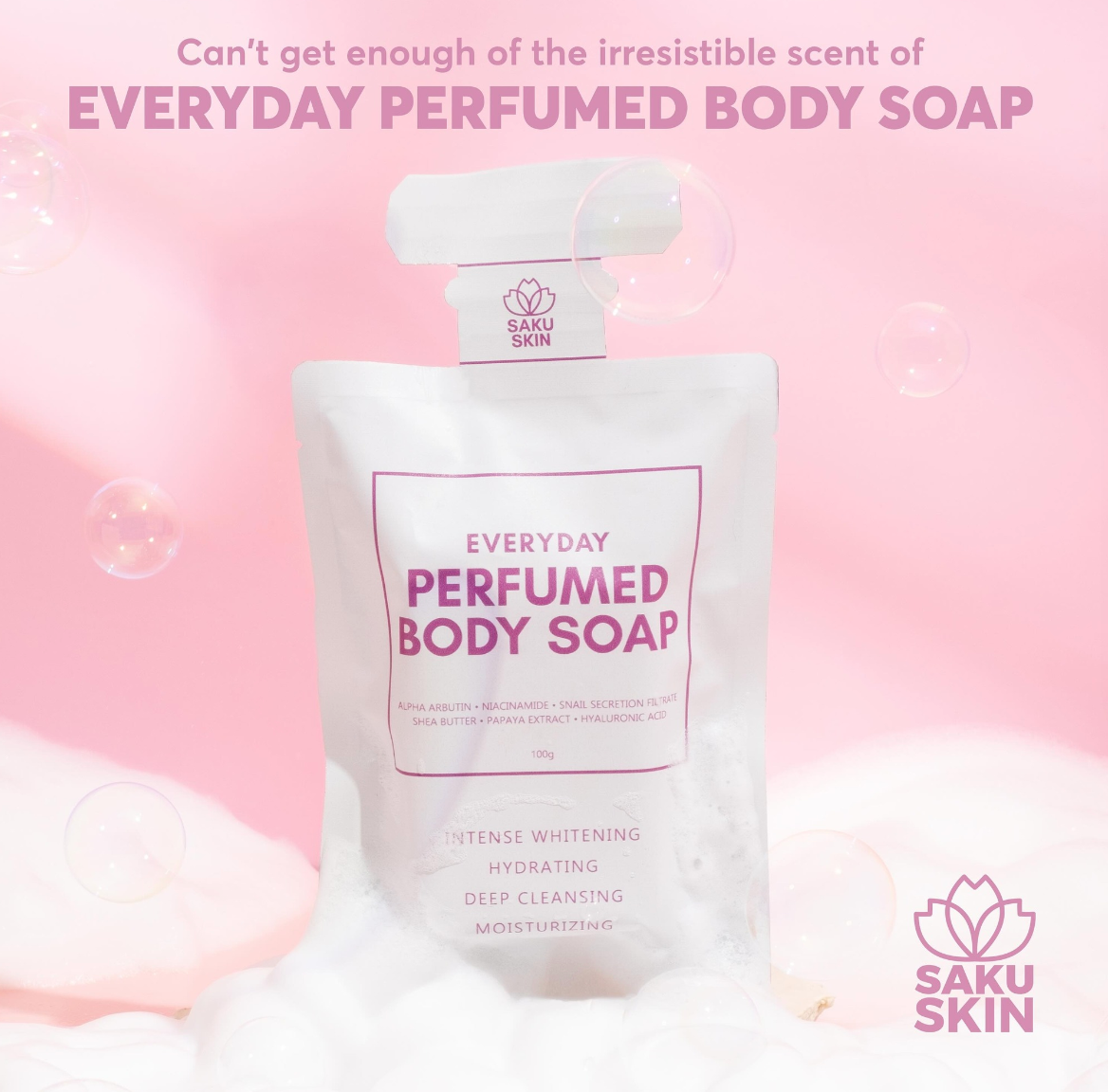 Saku Skin Everyday Perfumed Body Soap