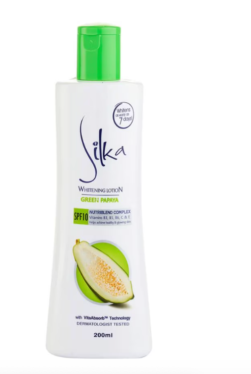 Silka Green Papaya Lotion SPF10