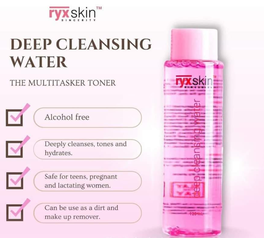 RYX Skin Deep Cleansing Water 120mL