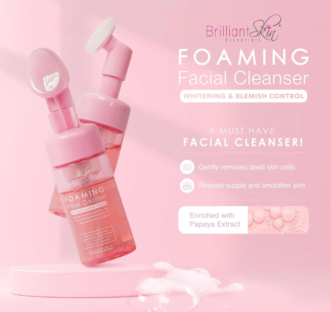 Brilliant Skin Foaming Facial Cleanser