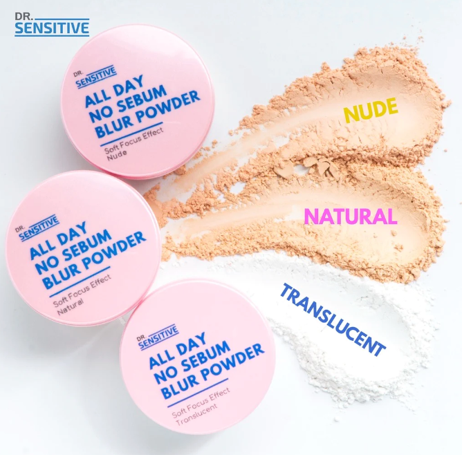 Dr. Sensitive All Day No Sebum Blur Powder (Nude)