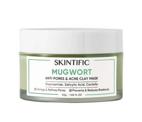 SKINTIFIC - Mugwort Acne Clay Mask