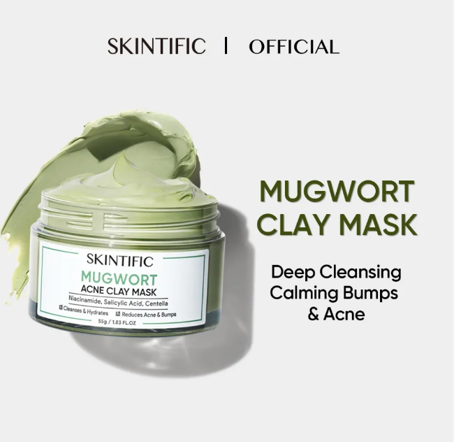 SKINTIFIC - Mugwort Acne Clay Mask