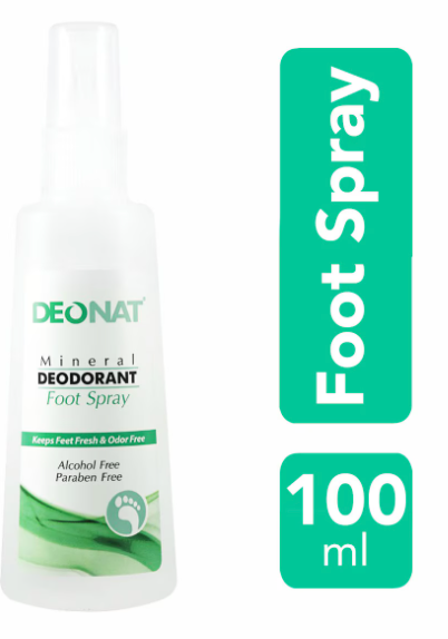 DEONAT Mineral Deodorant Foot Spray 100ml