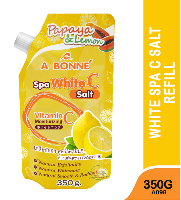 A BONNE Spa White C Salt Vitamin C Moisturising 350g